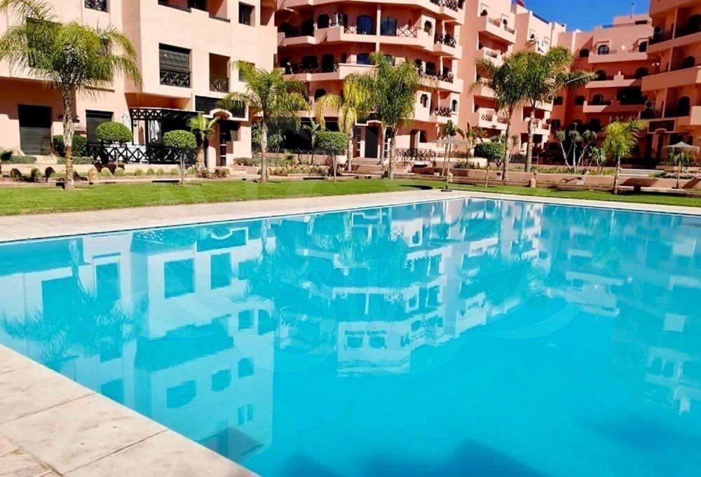 Un Moderne Chic Appartement Vue Sur Piscine مراكش المظهر الخارجي الصورة